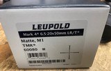 Leupold Mark 4 LR/T 6.5-20x50mm (30mm) M1TM/R Tactical Milling Riflescope - Matte
#60080 - 9 of 14