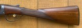 A.H. Fox SPE 16 Ga. Skeet & Upland with ejectorsj, Straight grip, mid bead, single trigger , beavertail fore end - 7 of 14