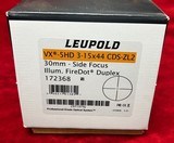 Leupold VX-5HD
3x15x44 CDS – ZL2 Firedot rifle scope Matte Finish (Leupold #172368) - 2 of 9