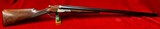 A.H. Fox 12 Ga. AE Grade with factory straight grip English style stock