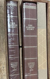 The Parker Story
Vol/ 1 & 2
NEW, SEALED
2 volume set w/slip case
By Gunther, Mullins,Parker, Price & Cote, - 3 of 3