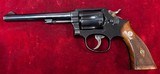 Smith & Wesson Military & Police (pre Model 45) 22 revolver rare 6” barrel K Frame - 2 of 11