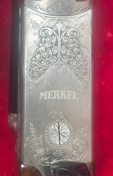 Merkel 280 E 28ga SxS shotgun straight grip, DT, EJ - 10 of 15