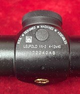 Leupold VX-2 4x12 40mm Adjustable Objective WINDPLEX Reticle Matte - 4 of 11