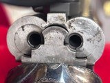 .22 Double rifle (22 LR) custom built on a 410 frame 1x4 Leupold Scope Express sights - 12 of 14