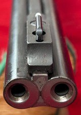 .22 Double rifle (22 LR) custom built on a 410 frame 1x4 Leupold Scope Express sights - 8 of 14