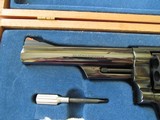Smith & Wesson Model 25-599% in Wood Case 45 Target 6