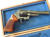 Smith & Wesson Model 25-599% in Wood Case 45 Target 6