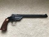 Rare Club Pistol Smith & Wesson Second Model of 1891 22 LR 10" Barrel with weights - 7 of 10