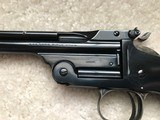 Rare Club Pistol Smith & Wesson Second Model of 1891 22 LR 10" Barrel with weights - 2 of 10
