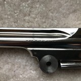 Smith & Wesson First Model Single Shot Target Pistol Barrel 8" 38 Nickel Like New also for Model of 91 38 Single Action Revolver - 2 of 10