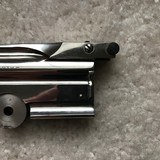 Smith & Wesson First Model Single Shot Target Pistol Barrel 8" 38 Nickel Like New also for Model of 91 38 Single Action Revolver - 3 of 10