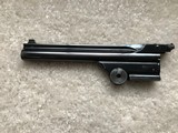 Smith & Wesson First Model Single Shot Target Pistol Barrel 6" 22 LR Blued also for Model of 91 38 Single Action Revolver - 1 of 6