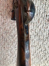 Dakota Arms Little Sharps Rifle 22 LR Engraved MVA Scope and Great Wood Case Colored - 14 of 15