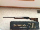 Browning B2000 Salesman Sample 20 Gauge Serial Number 1 The First One Made New in Box - 1 of 12