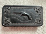 Smith & Wesson Model 1 Black Gutta Percha Case - 1 of 4