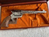1977 Colt 3rd Generation Single Action Army SAA Factory D Engraved .45 7.5