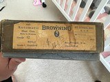 1950 Belgium Browning Standard 12 Auto 5 A5 New in the Blue Box - 11 of 11