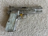 1977 Belgium Browning Renaissance Hi Power Pistol with Adjustable Sight - 1 of 6