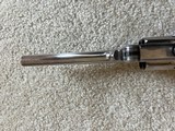 Smith & Wesson New Model 3 Frontier Factory Silver Plated with Shoulder Stock 44-40 and extra 44 Russian cylinder - 8 of 13