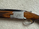 1960 Belgium Browning Pigeon Superposed 20 Gauge 26" Modified Over Improved Cylinder - 3 of 10