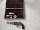 Pettengill Revolver Presentation Silver Plated and Engraved in Kidder Case - Image 1 of 15