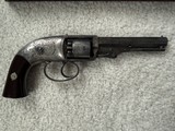 Pettengill Revolver Presentation Silver Plated and Engraved in Kidder Case - Image 2 of 15