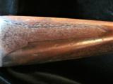 English SxS 8 Ga. Shotgun w/Silver Inlays Double Barrel Hollis & Sheath - 15 of 15