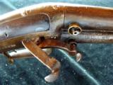 Antique O/U Mule Ear Side Bar Hammer Rifle Shotgun Percussion Combo - 6 of 15