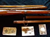 WWII Japanese Collection Rifle, Bayonet, Sword, Poster, Currency & Photos - 8 of 15