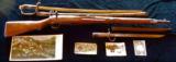 WWII Japanese Collection Rifle, Bayonet, Sword, Poster, Currency & Photos - 1 of 15