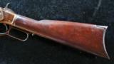  1873 Lever Action Winchester 38 WCFwith Old Saddle Scabbard - 7 of 15