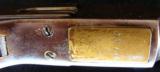  1873 Lever Action Winchester 38 WCFwith Old Saddle Scabbard - 13 of 15