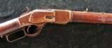  1873 Lever Action Winchester 38 WCFwith Old Saddle Scabbard - 10 of 15