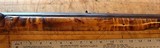 Beautiful Tiger Stripe Antique Percussion 40 Cal. rifle DST Maker marked - 4 of 15