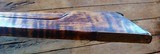 Beautiful Tiger Stripe Antique Percussion 40 Cal. rifle DST Maker marked - 7 of 15