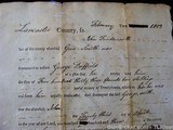 Lancaster County Antique Flintlock w/1803 Court Document Listing Makers Occupation as Gunsmith - 3 of 15