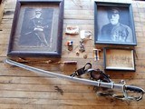 Civil War Presentation Inscribed Sword 3 Photos 1 w/Sword 5 Medals & Extras - 1 of 12