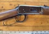 1943 Model 94 Winchester 32 Win Lever Action w/Unique Deer Antler Butt - 3 of 15