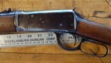 1943 Model 94 Winchester 32 Win Lever Action w/Unique Deer Antler Butt - 5 of 15