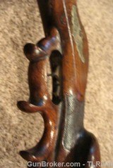 Ornate German Schuetzen Target Percussion Rifle - 11 of 15