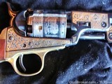Cased Robert E Lee Comm. Pistol Gold & Engraved - 11 of 15