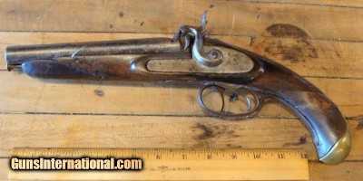 Antique Howdah Pistol SxS 58 cal. Percussion