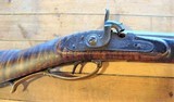 2 Antique American Tiger Stripe 52 cal Rifles Same Maker - 5 of 15