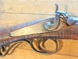 2 Antique American Tiger Stripe 52 cal Rifles Same Maker - 13 of 15