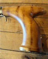 Vintage Saw Handle Under Hammer 25 cal. Percussion Target Pistol - 7 of 14