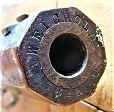 Antique Cincinnati Ohio Maker Marked Percussion Rifle - 15 of 15