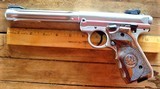 New Ruger MK IV Stainless Steel Target Hunter Fluted Barrel - 3 of 9