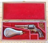 Antique Cased 1858 Remington Revolver New Model Police - 1 of 15