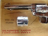 New in Box Colt Nickel Frontier Scout Convertiable 22 NIB - 2 of 15
